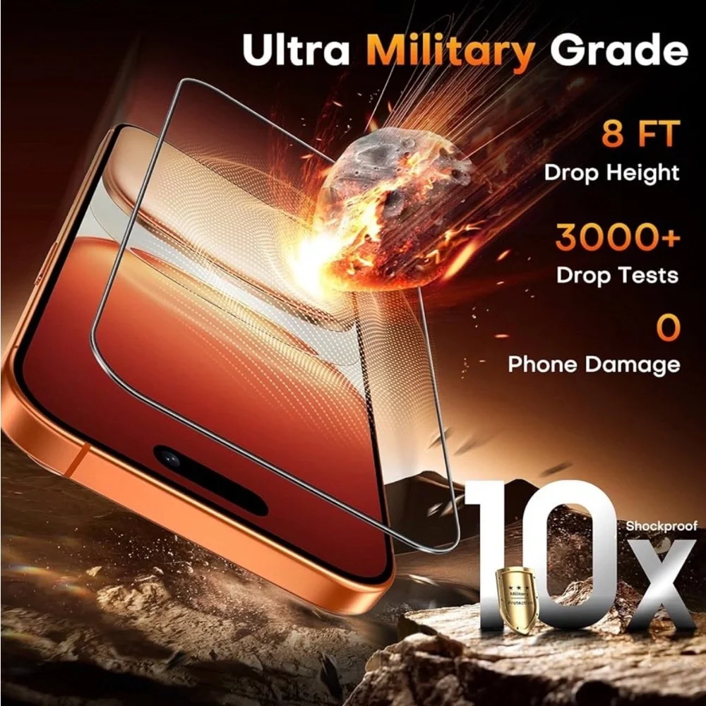 Apple iPhone 16 and 17 Pro Max Screen Protector
